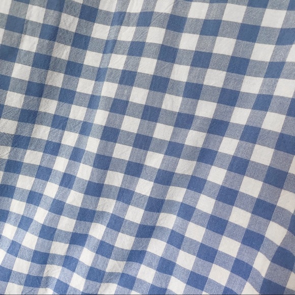 SOLD Lulus St. Helena Gingham Tie-Front Dress - Picture 10 of 11